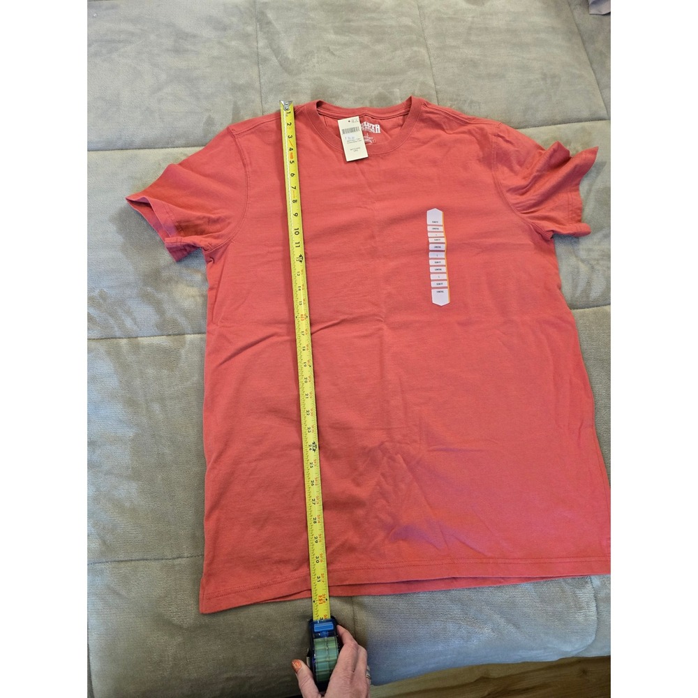 Duluth Trading‎ Co Slim Fit Large Longtail Short-sleeve T-shirt Red Rust  NEW! - Picture 6 of 8